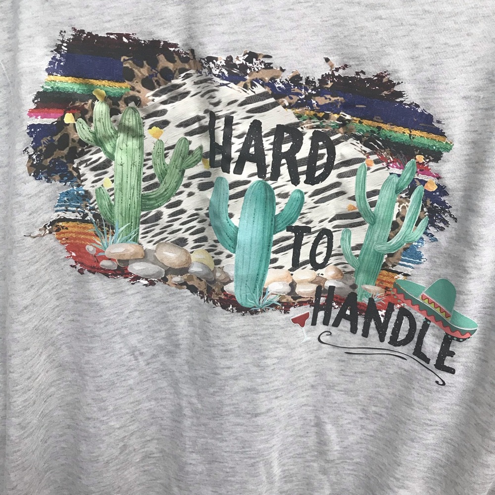 Hard to Handle raglan M